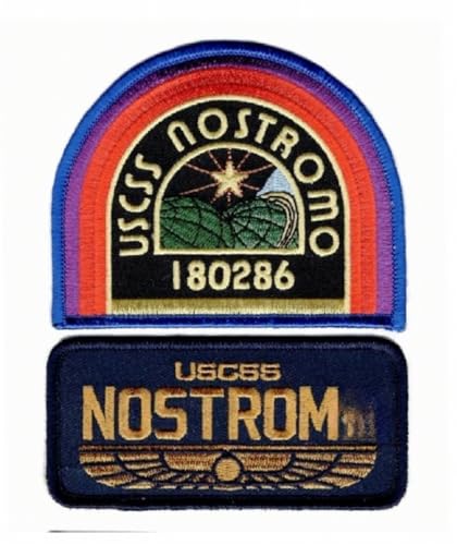 Alien U.S.C.S.S. Nostro Dark NVY Weyld Yutni Patch (Bundle 2pc-Hook Backing)