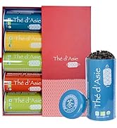 Khla - Coffret cadeau 5 thés asiatiques - Oolong, Sencha, Pai Mu Tan, Breakfast OP, Chun Mee - Loser...