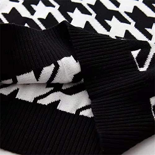 Baby Boys Knitted Sweater Cute Print Long Sleeve Round Neck Pullover Top Winter Warm Casual Sweatshirt4