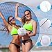 Jerify 12 Inch Inflatable Volleyball Beach Ball, PVC Material, 3 Pieces, Perfect for Kids and Adults, Ideal for Parties and Summer Activities
