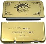 Top Bottom Front Back Housing Shell Case Cover Replacement for New 3DS LL XL Faceplate Cover (Gold)