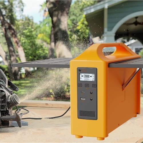 Generador portátil de energía, 4 unidades, con salida AC de 220 V, apto para acampar al aire libre miniatura 3