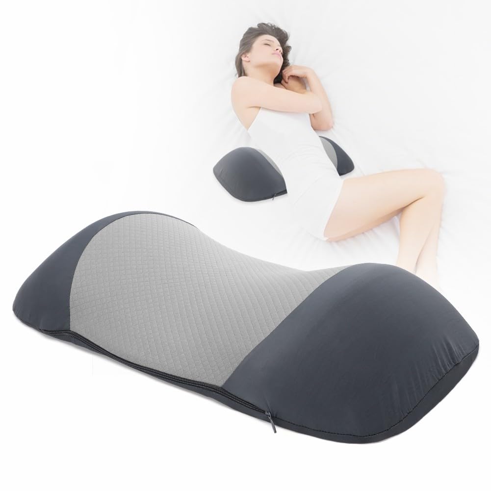 Coussin lombaire ergonomique en mousse à mémoire de forme pour lit et chaise