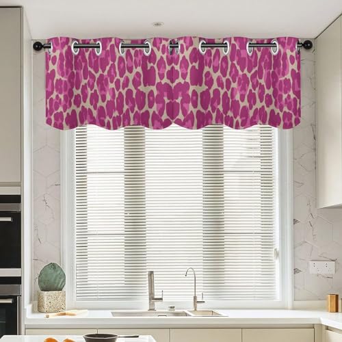 2 paneles de cenefa de cortina de estilo asiático morado para ventanas 2