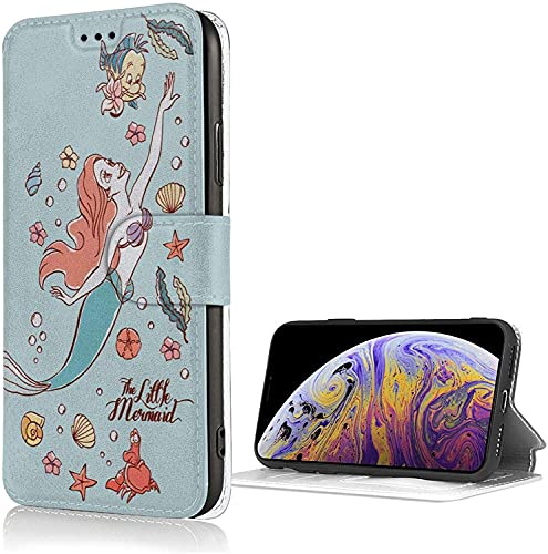 ディズニー アリエル Iphone7 Iphone8 Iphonese Iphone Se 第2世代 通用ケース 手帳ケース Iphonese2 Se2 アイフォンse ケース アイフォン8 アイフォン 7 手帳型 カード収納 高質皮革 4 7 Case リトルマウスパターン カバー 携帯カバー カードポケット