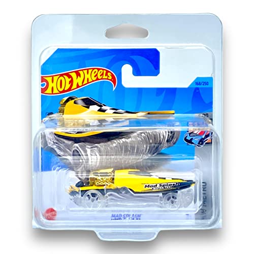 Hot Wheels Mad Splash (Yellow & Black) 6/10 HW Metro, 2023-168/250 (Short Card)