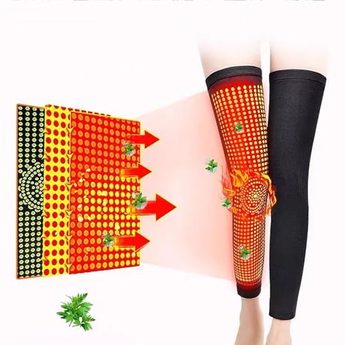 Radiofrequency Herbal Thermal Knee Support, Mugwort Acupressure Shaping Knee Pads (2 pairs - C,XXL: 90-110kg)4