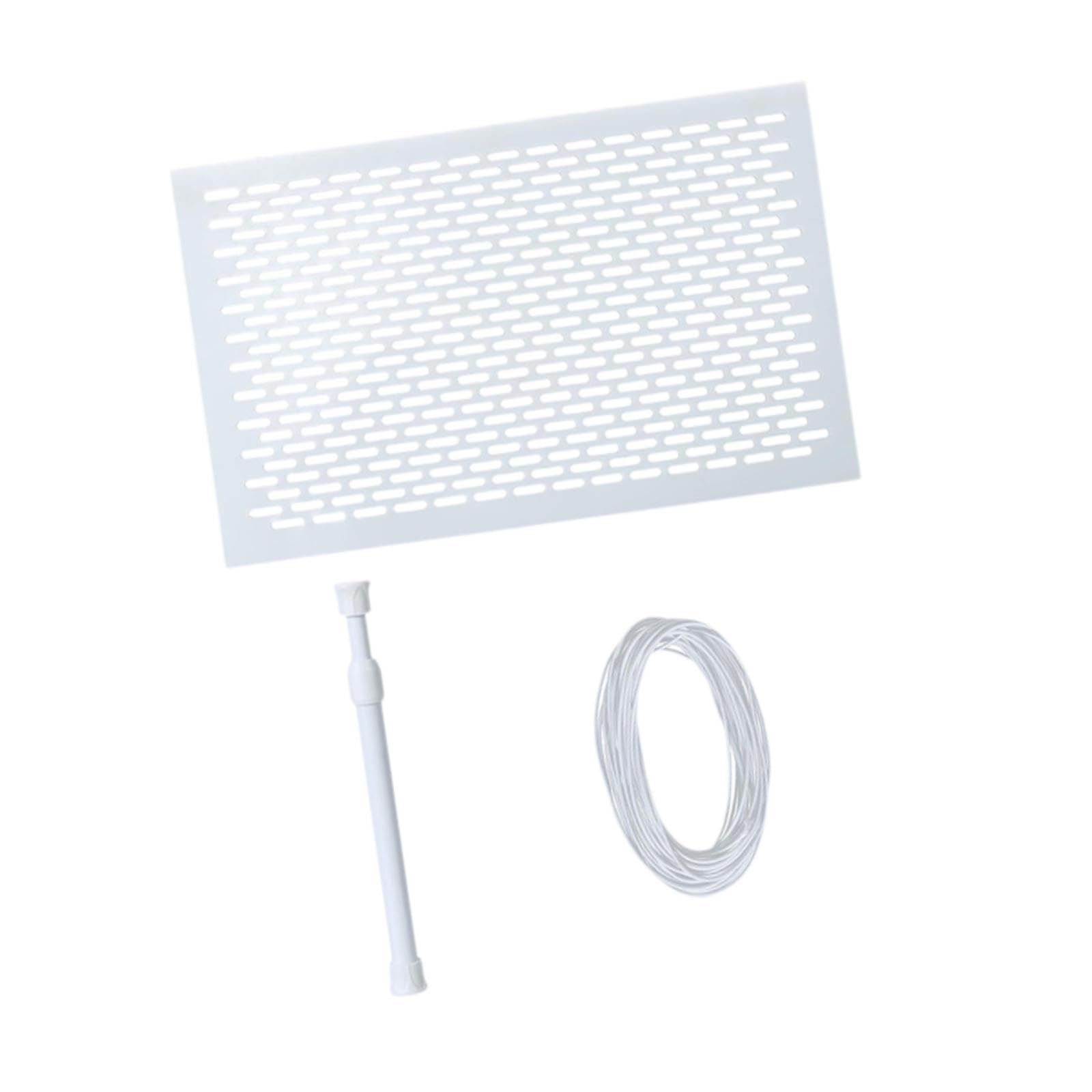 Fenteer Accesorio de Red recogehojas para Piscinas de 39 x 25 cm, Rejilla Protectora para Piscinas elevadas