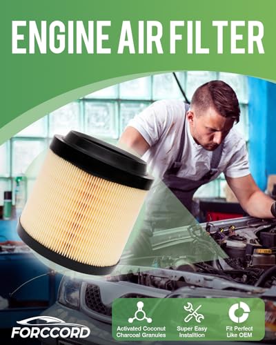 Image of Cabin & Engine Air Filter Combo for Ford Bronco 2026-2021 (2.3L /2.7L) | Replace #CF12772 MB3G-9601AA, Air Filter Kit Replacement Car Accessories