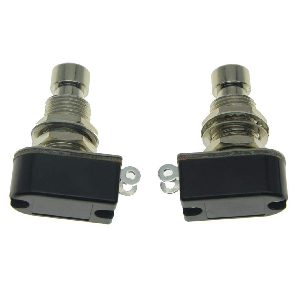 Interruttore Momentaneo Per Chitarra Elettrica – Pulsante Soft Touch 2 Pin R13-85 KQE