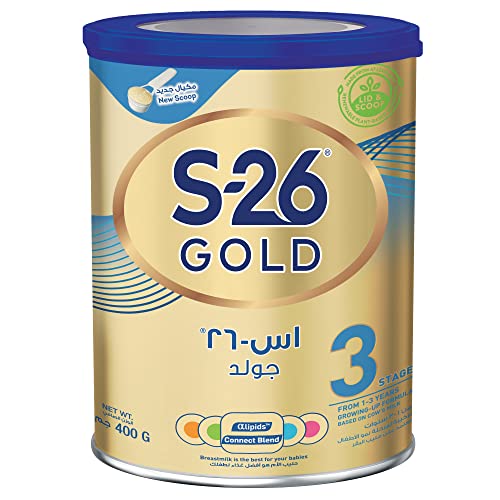 تركيبة النمو اس 26 جولد مرحلة 3 للاطفال في سن 1-3 سنوات، 400 جم