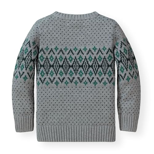 Image of Hope & Henry Boys' Long Sleeve Crew Neck Pullover Sweater