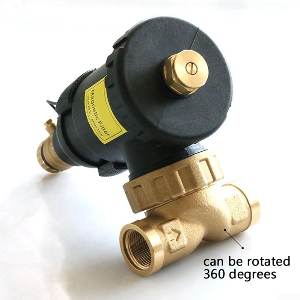 Filtro magnetico per caldaie o sistemi collettori di riscaldamento a pavimento Valvole