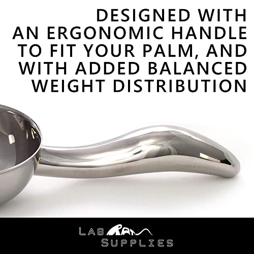 24 Oz Stainless Steel Scoop, 11.5” L X 4” W | For Ice, Dog & Cat Food, Popcorn, Coffee, Candy, Sugar, Flour, Dry Goods, Etc. #TOP4