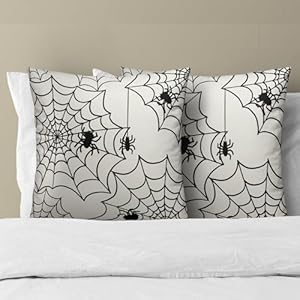 Halloweenthrowpillowcovers20x20setof2spiderwebautumnseasonholidaydecorativepillowcasesfarmhousecushioncoverforsofabedroomcouchhomedecor Urban Country Home Decor Halloween throw pillow covers 20×20 set of 2 spider web autumn season holiday decorative pillow cases farmhouse cushion cover for sofa bedroom couch home decor urban country home decor