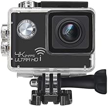 HHZL Photo Camera 4K Waterproof Sports Camera 170 Degree Wide-angle Shooting Can Connect WiFi Sports DV 16 Million Pixel Mini Camera Color Black HHZL Photo Camera 4K Waterproof Sports Camera 170 Degree Wide-angle Shooting Can Connect WiFi Sports DV 16 Million Pixel Mini Camera Color Black