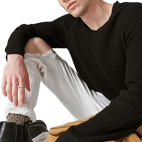 Lucky Brand Men's Cloud Soft V-Neck Sweater4