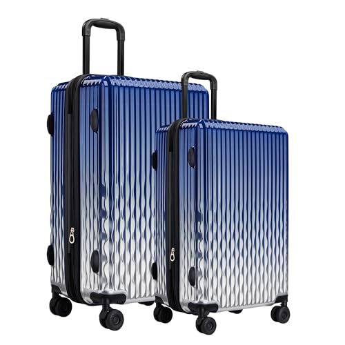 Image of Luggage Set, 20 Inch Carry on Luggage, 24 Inch Checked Luggage Lightweight Hardside Suitcase With Spinner Wheels, TSA Lock, 2-Piece Set