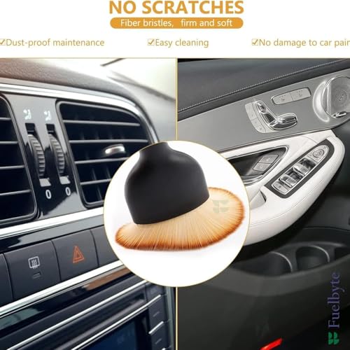 Image of 6 PCS - 3in1 Car Vacuum Microfiber Car Duster Kit|Interior & Exterior Car Cleaning Detailing Tool|Scratch & Lint Free, Pollen Removing|Extendable Long Car Duster (6 PC CAR Combo)