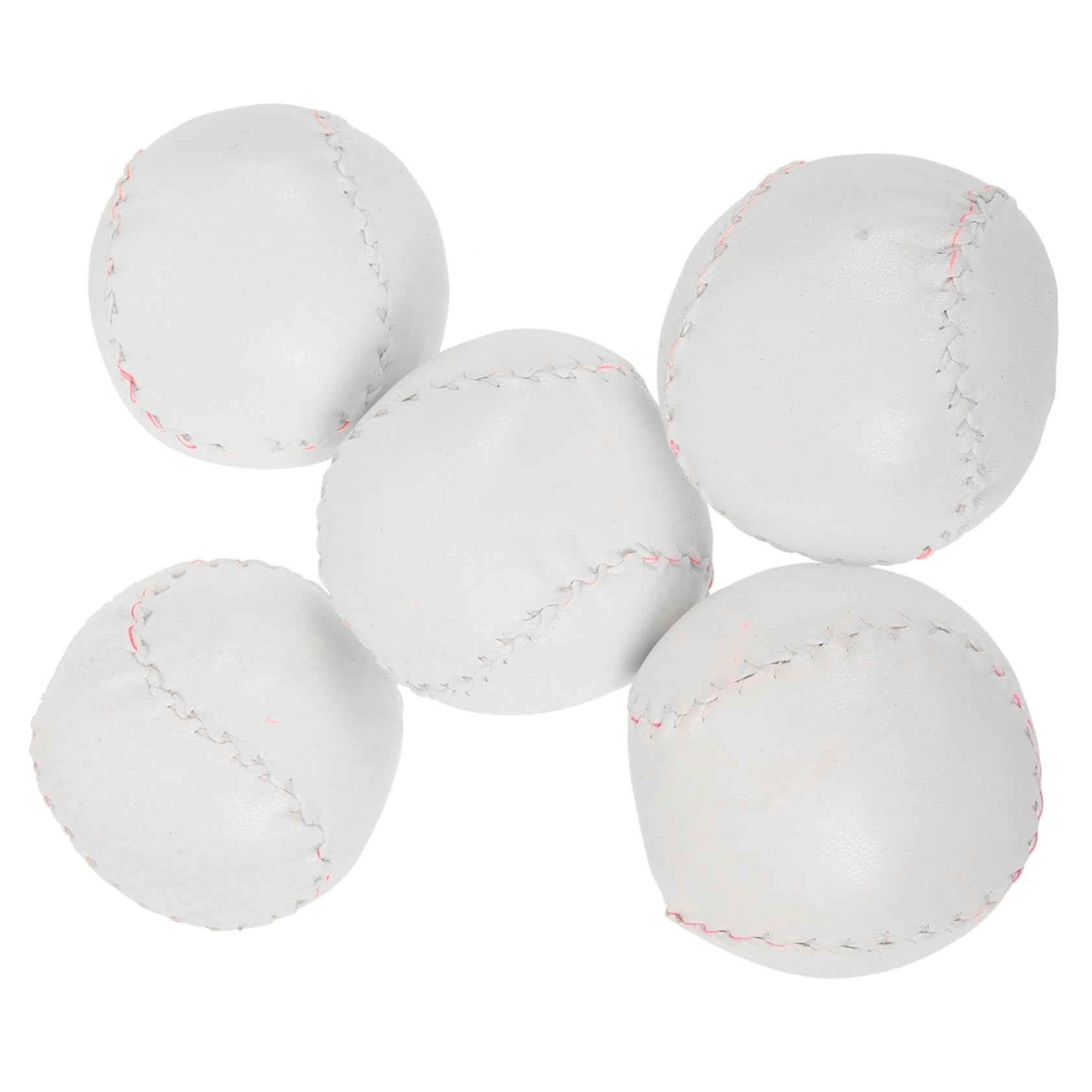 BESPORTBLE 5 Small Baseballs for Boys and Girls Safe Fun Sports Training Balls for Baseball Softball