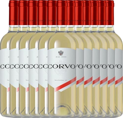 Corvo Bianco Terre Siciliane Duca di Salaparuta Weißwein 12 x 0,75l VINELLO -...