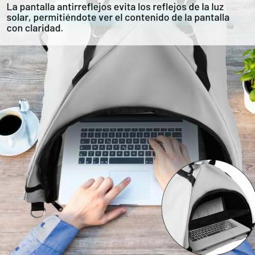 Parasol para portátil lasuroa accesorio impermeable contra reflejos 6