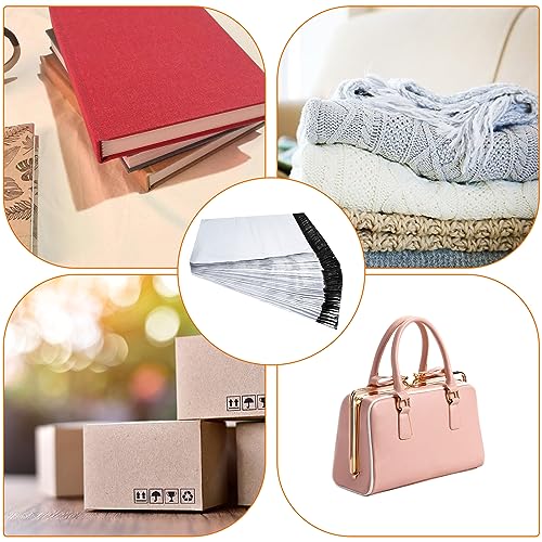 Magrimaxio 100 Stück versandbeutel, versandtüten für kleidung, versandtaschen, shipping bags, verpackungsbeutel plastik, versandtasche, mit Selbstklebeverschluss, blickdicht, L, (10x13inch/25.5×33cm)