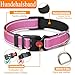 LOBEVE Anti-Zug Hundegeschirr Set mit Halsband & Leine | Inkl. Auto Sicherheitsgurt, Faltbare Näpfe & Kotbeutelspender | Für kleine bis große Hunde | Ideal für Spaziergänge, Training & Reisen