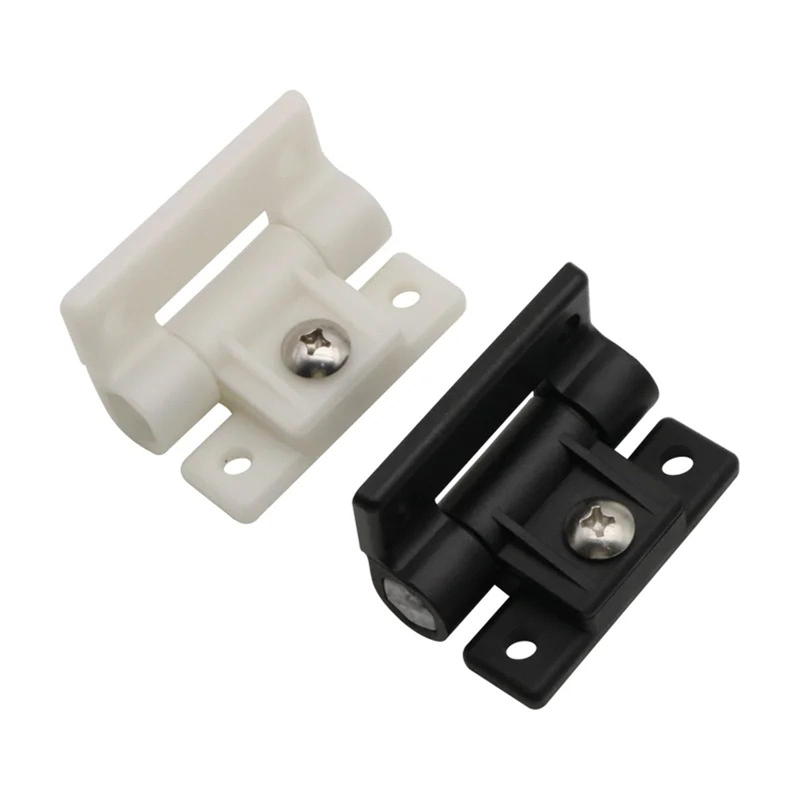 Rmwkrmogrf Black-Large Equipment Adjustable Damping Plastic Material Cabinet Door Hinge Machinery Hardware Accessories 1Pcs(Black-Large)