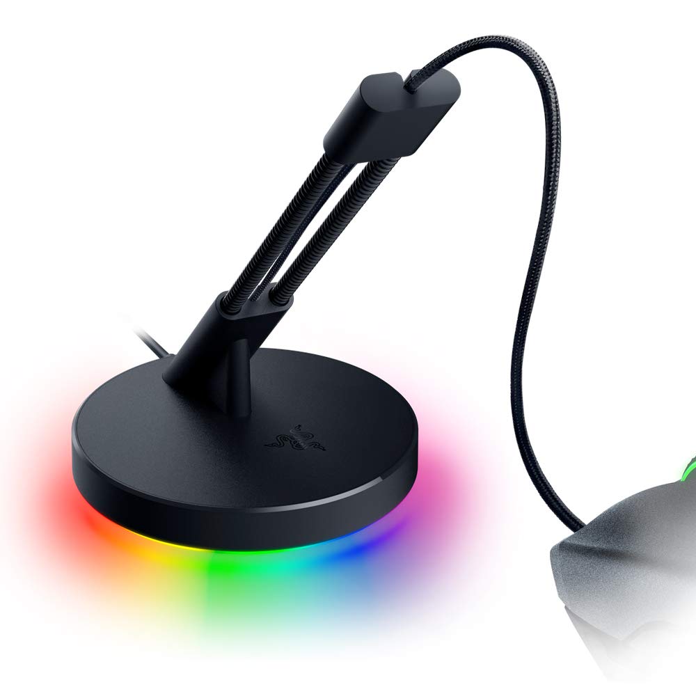 Razer Mouse Bungee V3 Chroma - Wired Mouse Cable Holder with Chroma RGB Underglow Lighting - Black - RC21-01520100-R3M1 — Amazon image 4