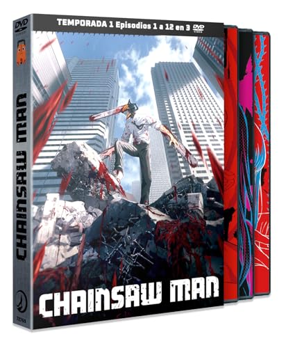 Chainsaw Man Temporada 1 Completa episodios 1 a 12 con animación de alta fidelidad 2