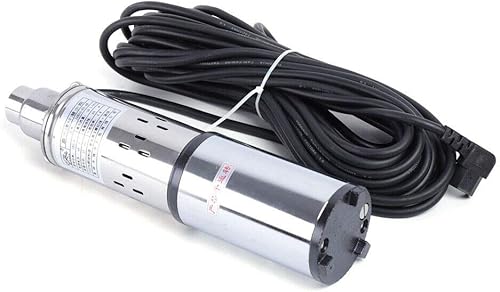 Miniatura 2 de DNYSYSJ Bomba sumergible de pozo profundo de 48 V 280 W, bomba solar de agua profunda de acero inoxidable DC, adecuada para usar en barcos,