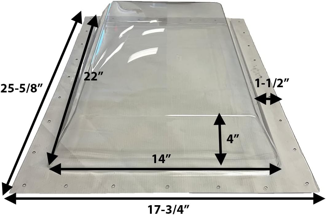 RV Outer Skylight- 14x22 Clear