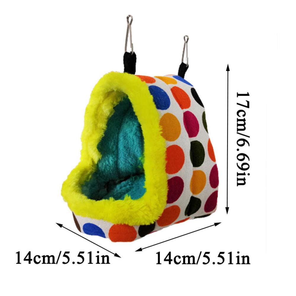 Nido de pájaros, Hamaca for hámsteres, Mascotas, pájaros, Loros, Nido, casa, Cama Colgante, cálida, Jaula, cabaña, Tienda de campaña, Cueva, Saco Dormir for hámster, M(M)