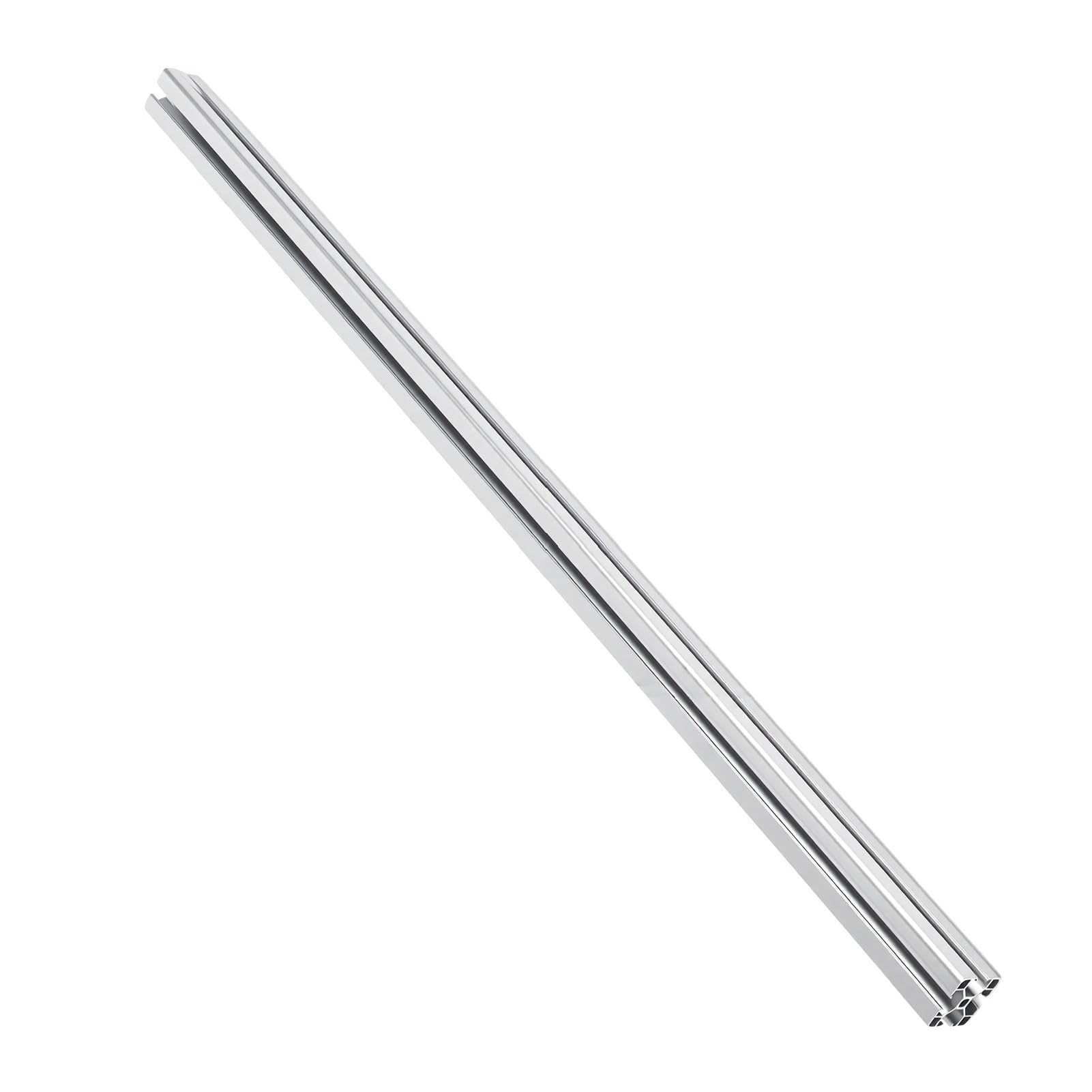 Marco de Perfil de Aluminio 4040, Diseño Ligero Blanco Plateado con Ranura en T para Maquinaria Industrial, Espesor de 1,5 Mm