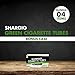 Shargio Green 100's 250ct Menthol Flavor High Quality More Rigid Filter Tubes Comes with a case - Pack of 4