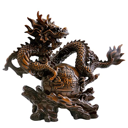 龍の形の装飾品 樹脂製