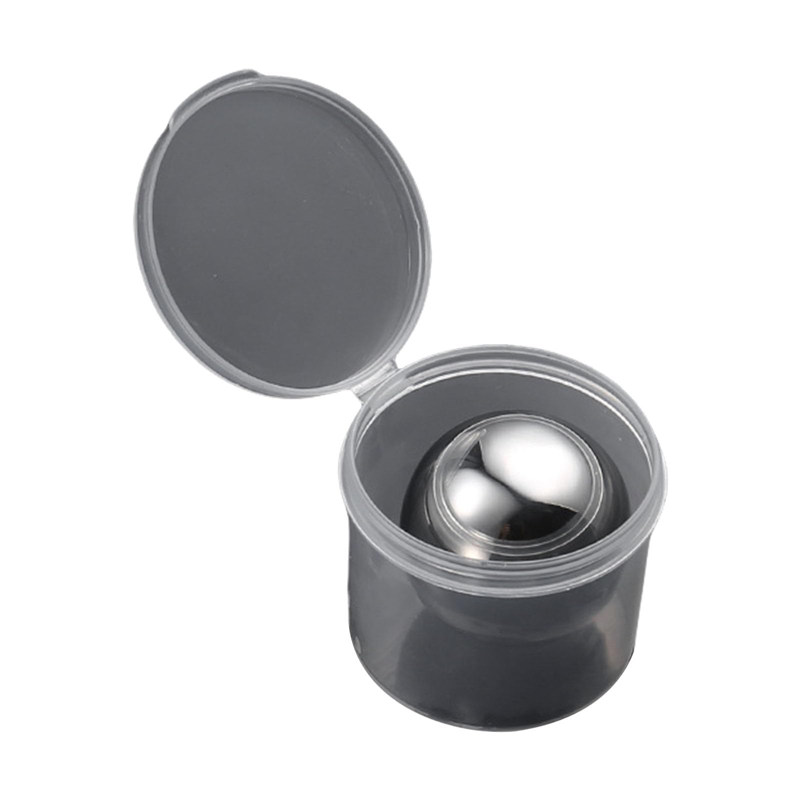 Jazuaiao Nonrust Steel Ice Ball for Beverages and Face Beauty Quick Freeze Cooling Stone Dishwasher Safe Sturdy Nonrust Steel Ice Ball