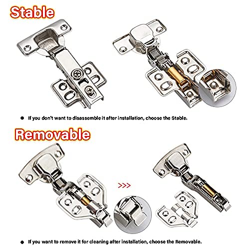 8 Pezzi 110 Gradi Anta Interna Cerniere con