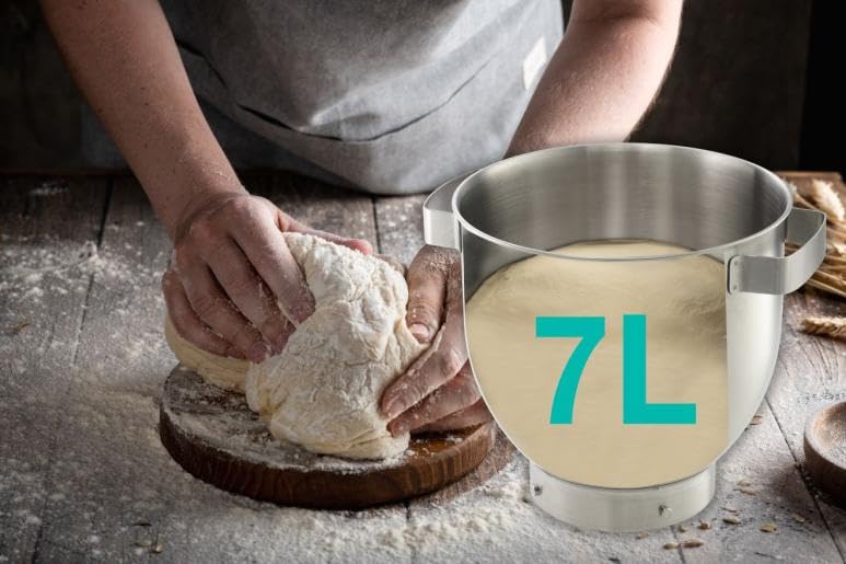 Wielofunkcyjny robot kuchenny, 1500 W, 7 l, 12 prędkości, z 3 akcesoriami Gorenje MMC1500SCX