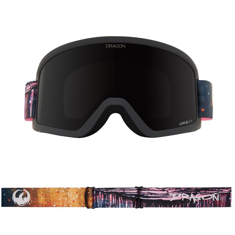 DRAGON DX3 OTG maschera sci snowboard IGUCHILITE24 LL MIDNIGHT AI24