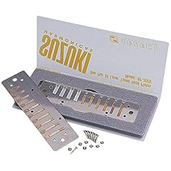 SUZUKI 350 V RP-SMA Lames de rechange pour Promaster Harmonica Clé de AB/or - Les Beatles, Paul McCartney, John Lennon, RIngo Starr, George Harrison