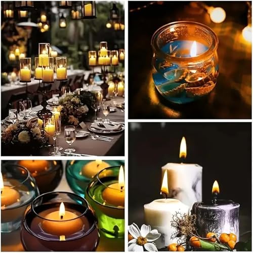 Mechas de algodón para velas 250 piezas con accesorios miniatura 2