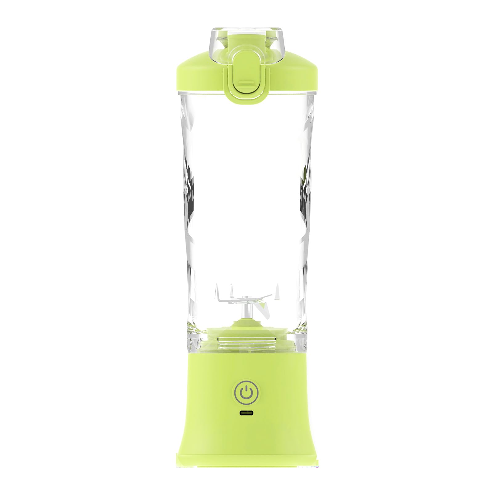 Tsophreniq USB Rechargeable Portable Blenders Travel Juicer 600ml Capacity Juicing Cup for Smoothie and Fitness Enthusiasts Gym Blenders