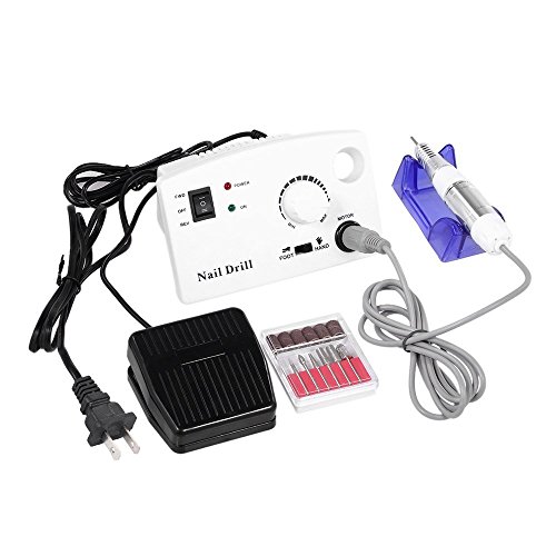 Anself Electric Nail Drill Machine Diamond Nail File Drill Manicure Polisher Pedicure Master Nail Grinder Tool