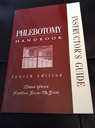 Phlebotomy Handbook 0838581137 Book Cover