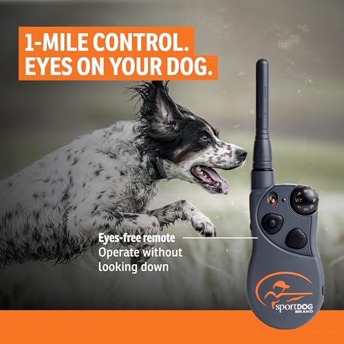 Image of SportDOG SportHunter 1825X 2-Dog Remote Trainer, 1-Mile Range | Built for Long-Range Upland & Multi-Dog Hunting, 21 Levels of Static Correction With Tone & Vibration, DryTek Waterproof