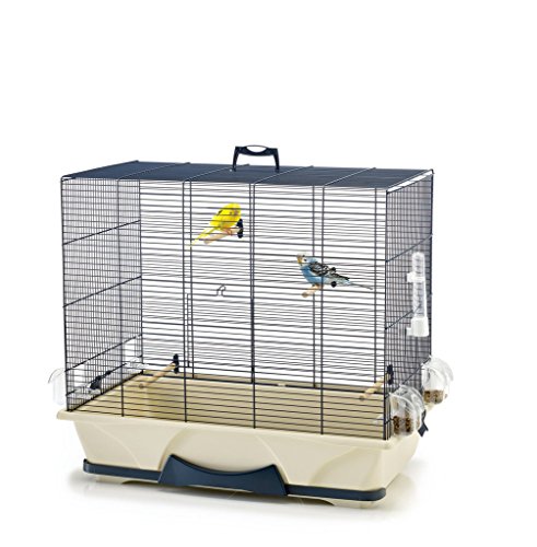 Savic 556600 Vogelheim Primo 50, 65 x 38 x 56 cm, blau/beige