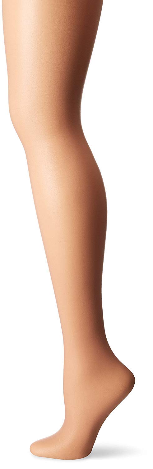 L'eggs(B, Nude) - Women's Silken Mist Control Top Sheer Toe Run Resist Sheer Panty Hose
