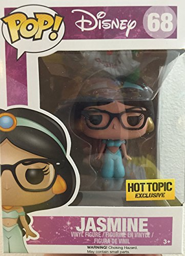 Funko - Figurine Disney - Jasmine Nerd Hipster Exclu Pop 10cm - 0849803035754